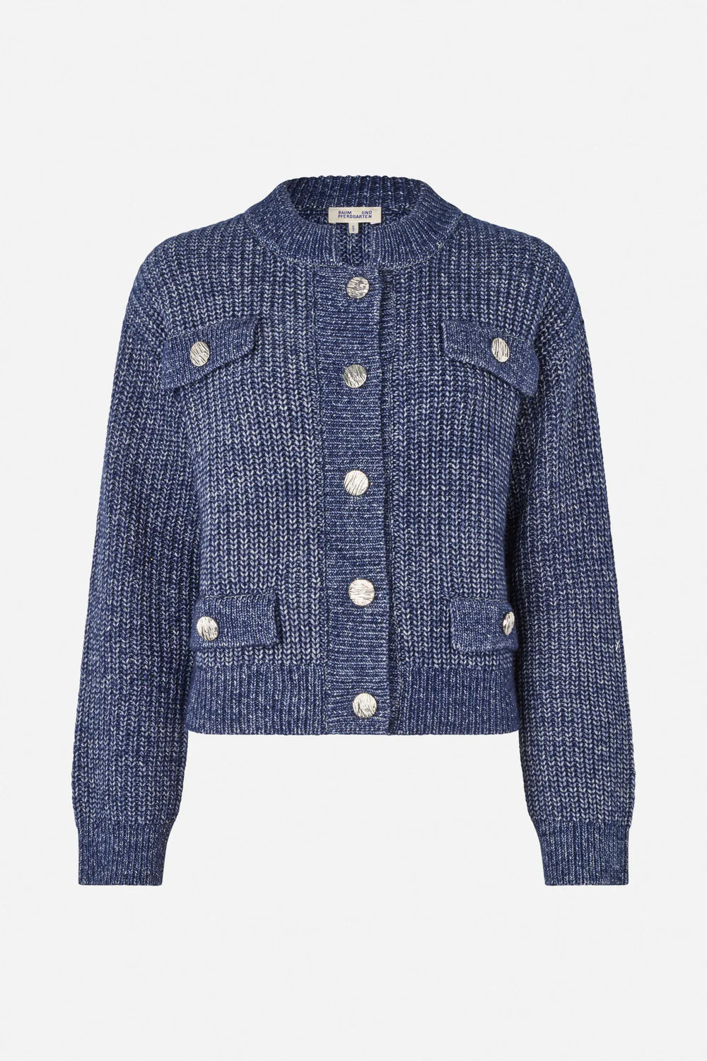 Cat Cardi Baritone Blue Melange