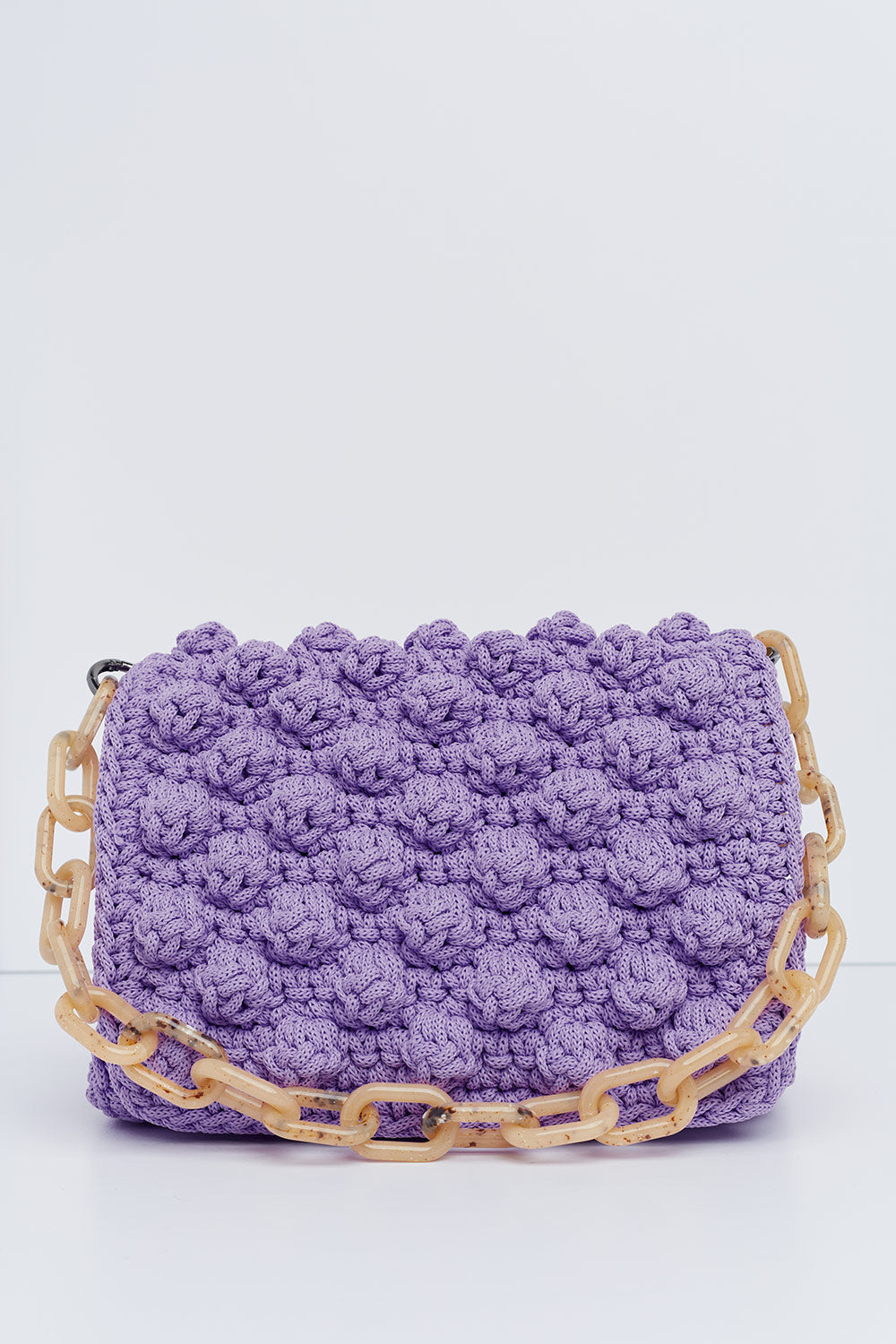 
                  
                    Bubbles Bag Medium Lilac with Tartaruga Chain
                  
                