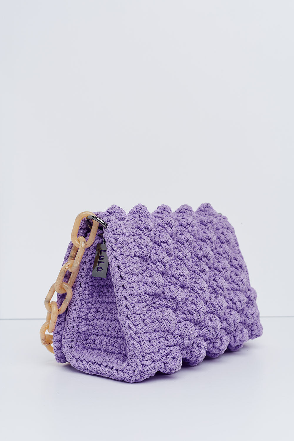 
                  
                    Bubbles Bag Medium Lilac with Tartaruga Chain
                  
                