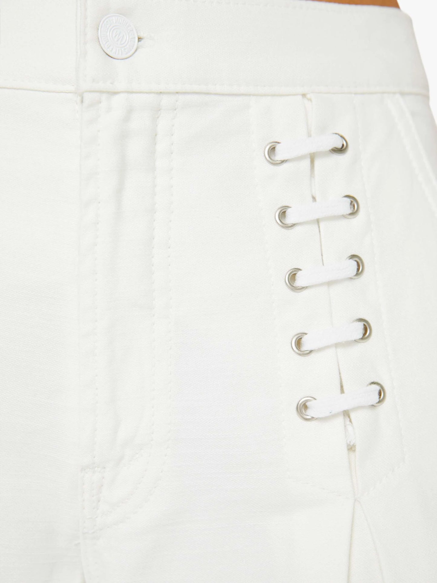 
                  
                    Undercover Lace Up Sneak Jeans White
                  
                