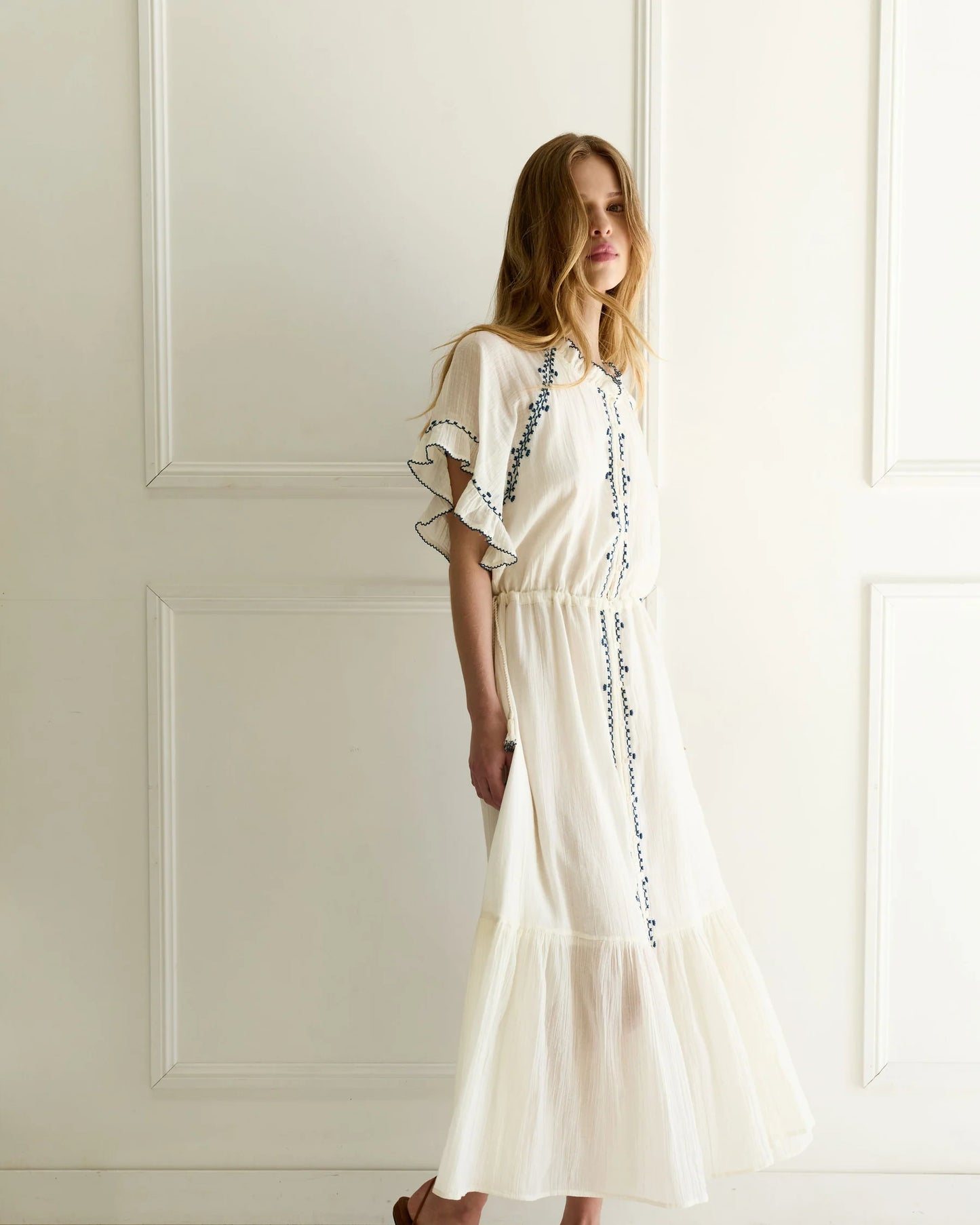 
                  
                    Freya Dress White
                  
                
