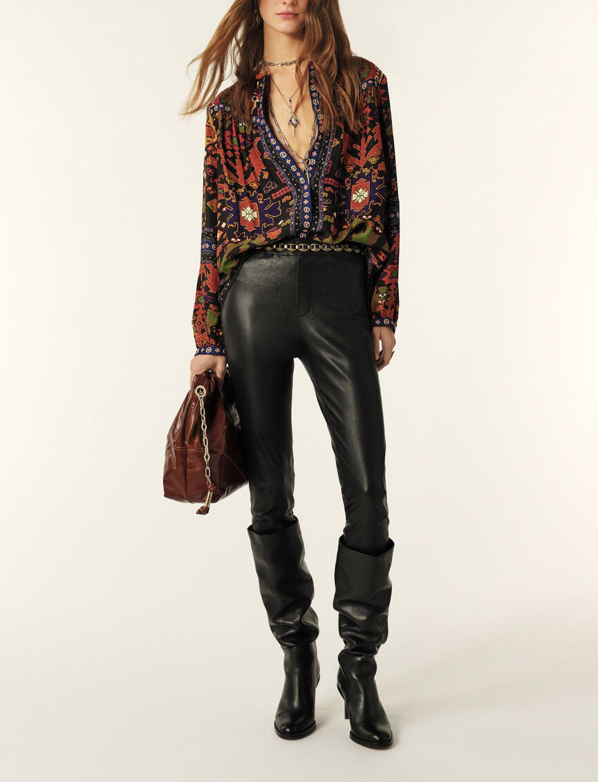 Verone Noir Blouse