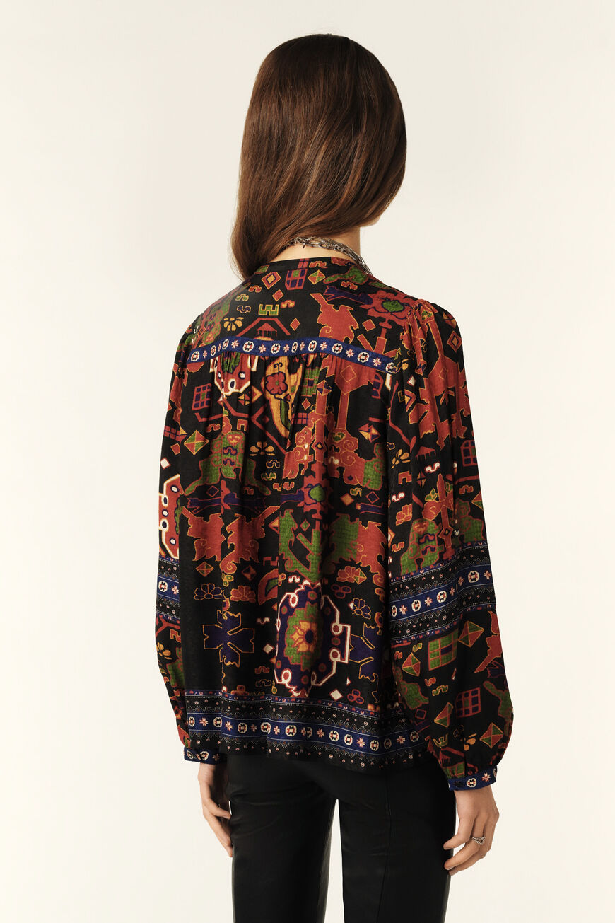 
                  
                    Verone Noir Blouse
                  
                