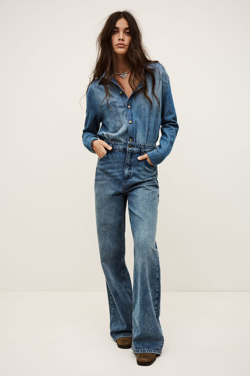 Blue Jean Jumpsuit