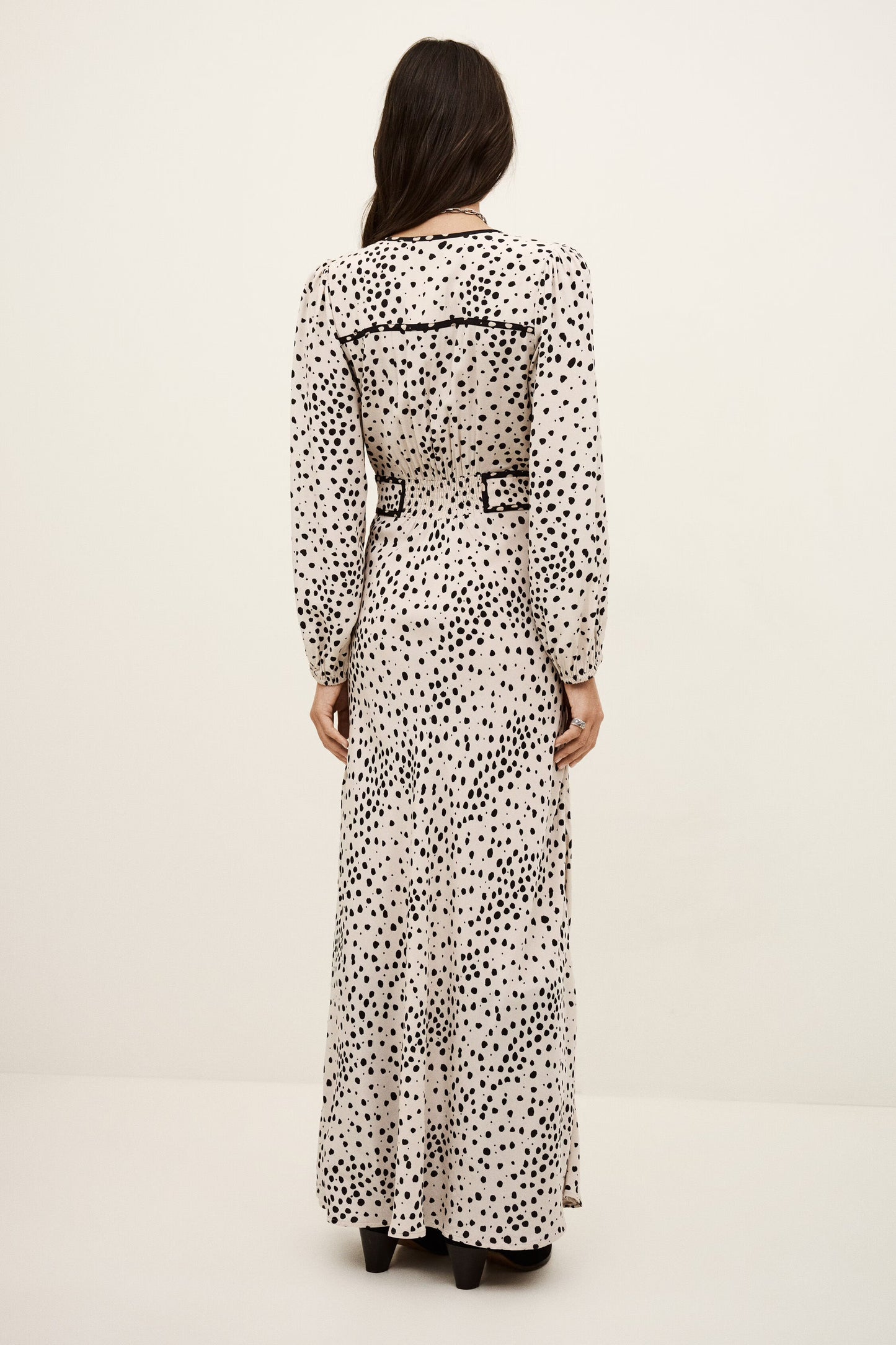 
                  
                    Derby Ecru Dotsy Dress
                  
                