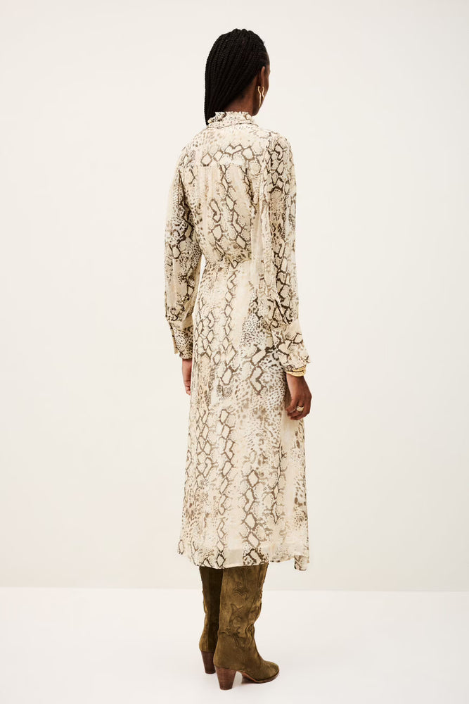 
                  
                    Sahara Ecru Serpent Dress
                  
                