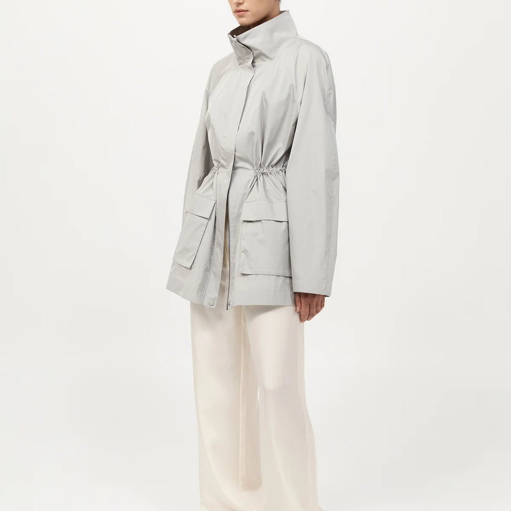 
                  
                    Paper Taffeta Parka Silver
                  
                