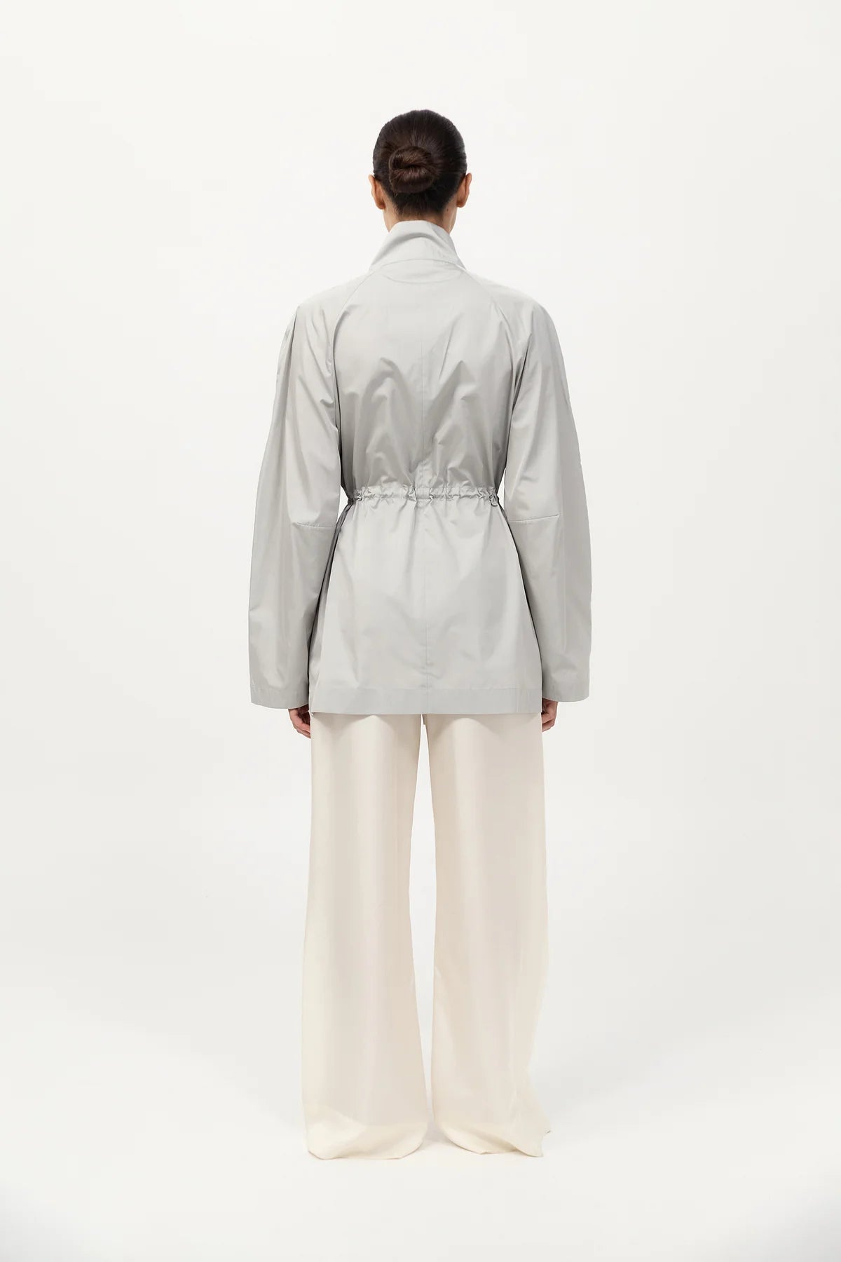 
                  
                    Paper Taffeta Parka Silver
                  
                