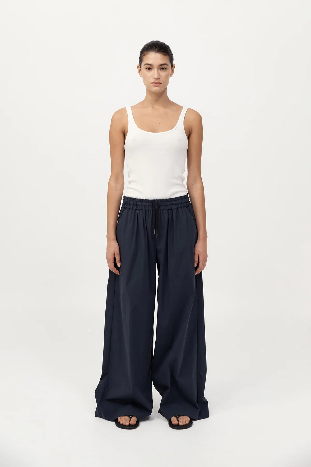 Everyday Drawstring Pants Ink