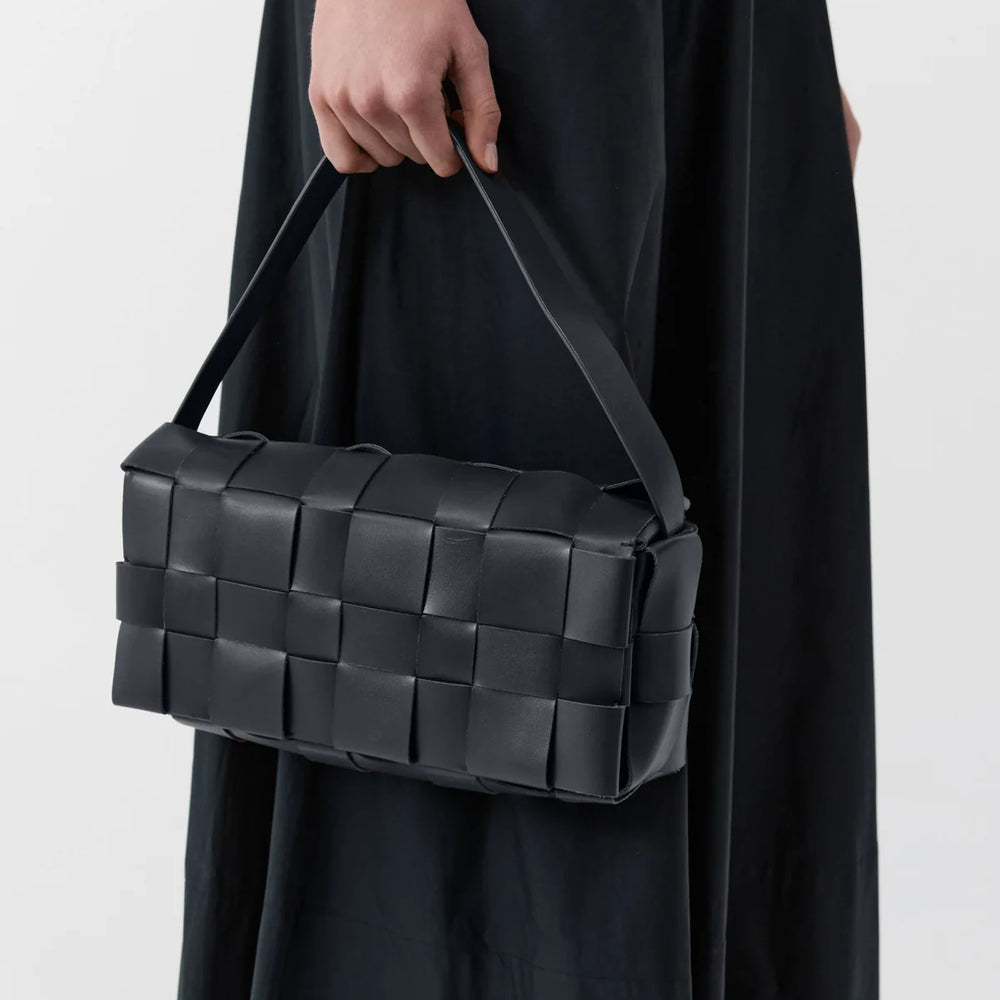 
                  
                    Woven Envelope Slim Bag Black
                  
                