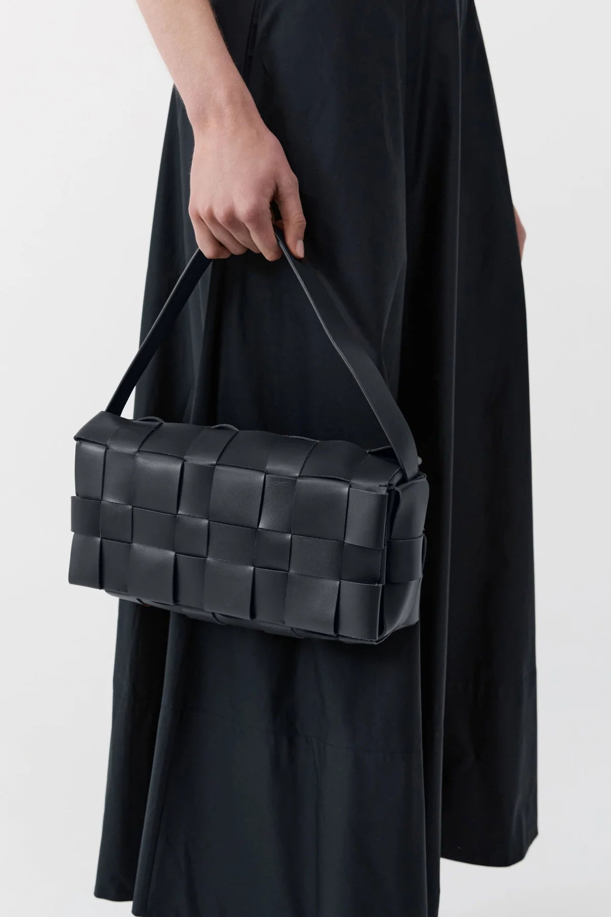 
                  
                    Woven Envelope Slim Bag Black
                  
                