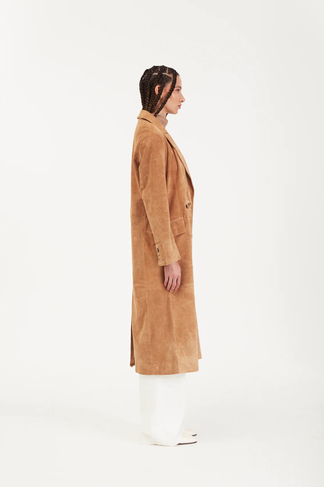 
                  
                    Aggie Coat Suede
                  
                