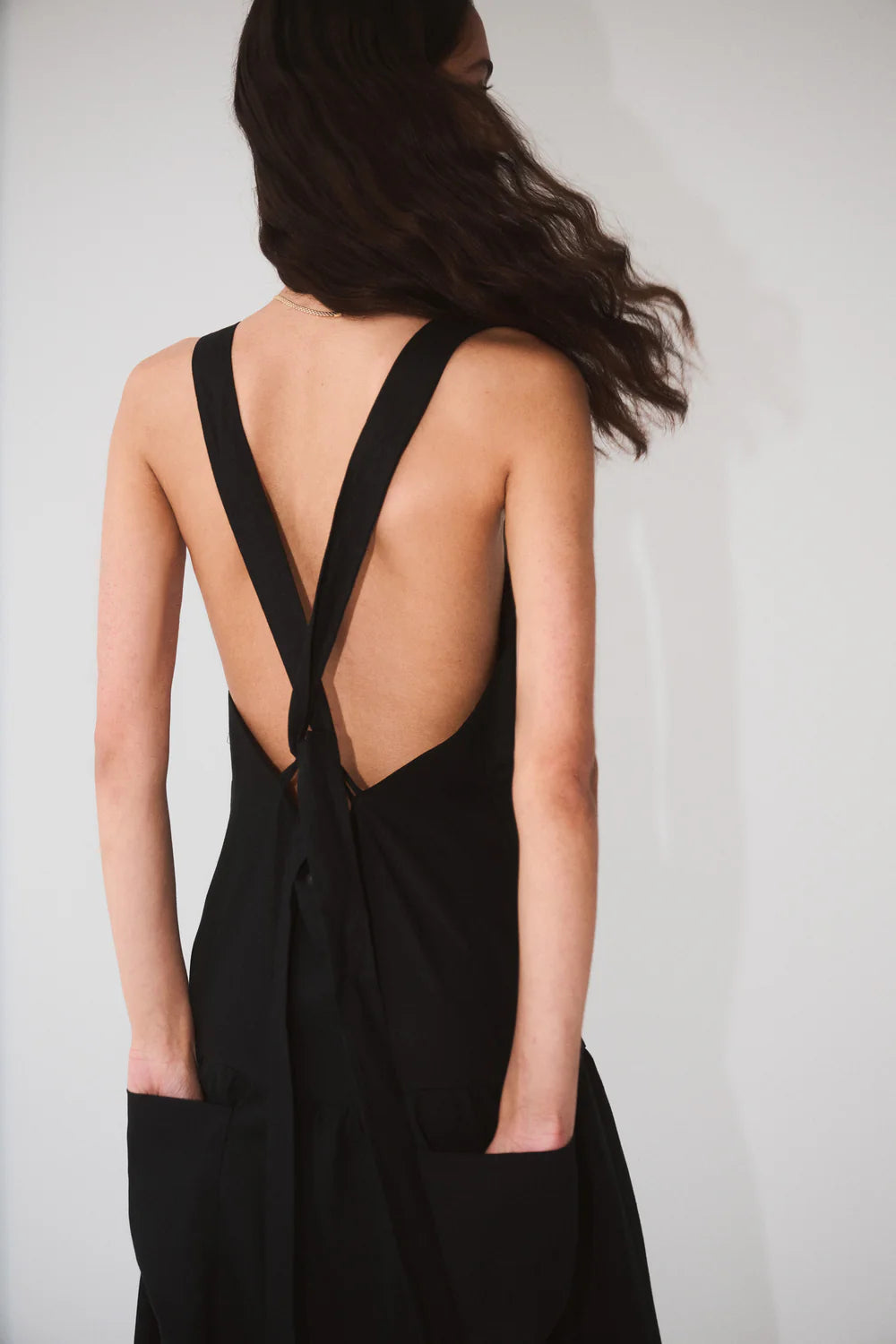
                  
                    Athena Cross Back Linen Dress
                  
                