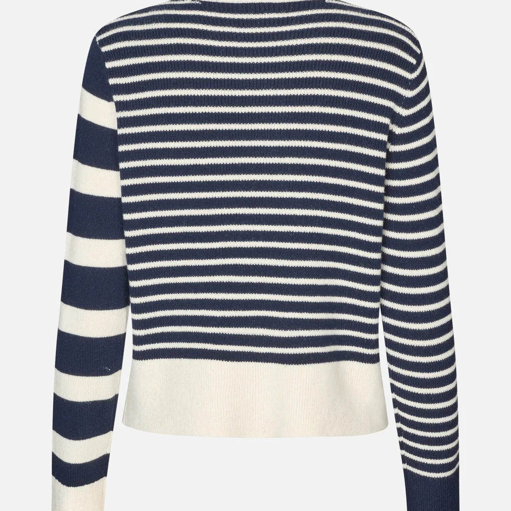 
                  
                    Centa Navy Stripe Pullover
                  
                