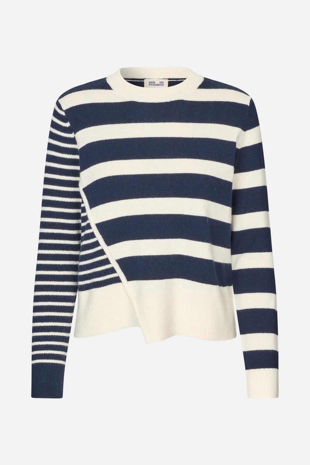 
                  
                    Centa Navy Stripe Pullover
                  
                