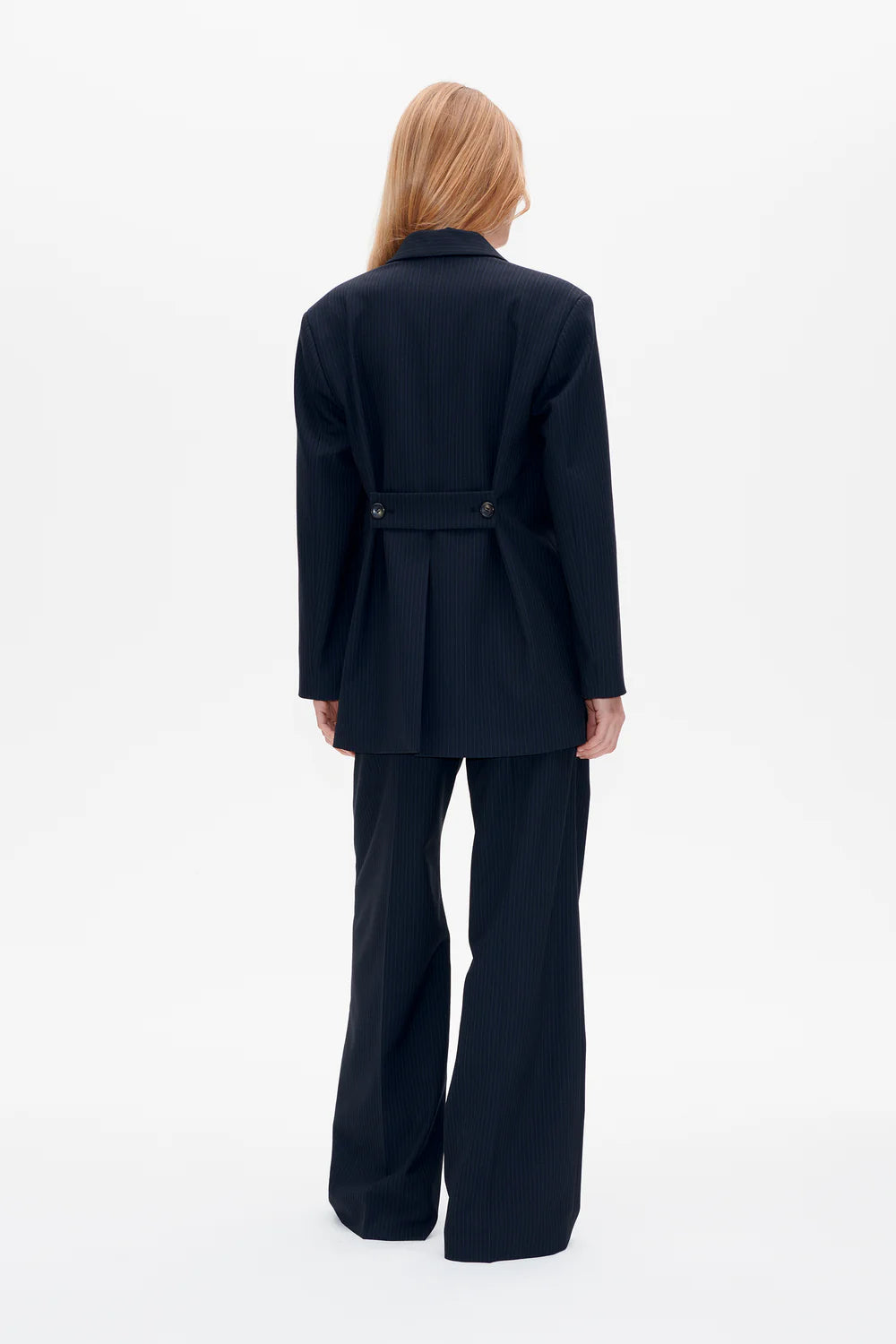 
                  
                    Bleona Blazer Blackish Pinstripe
                  
                