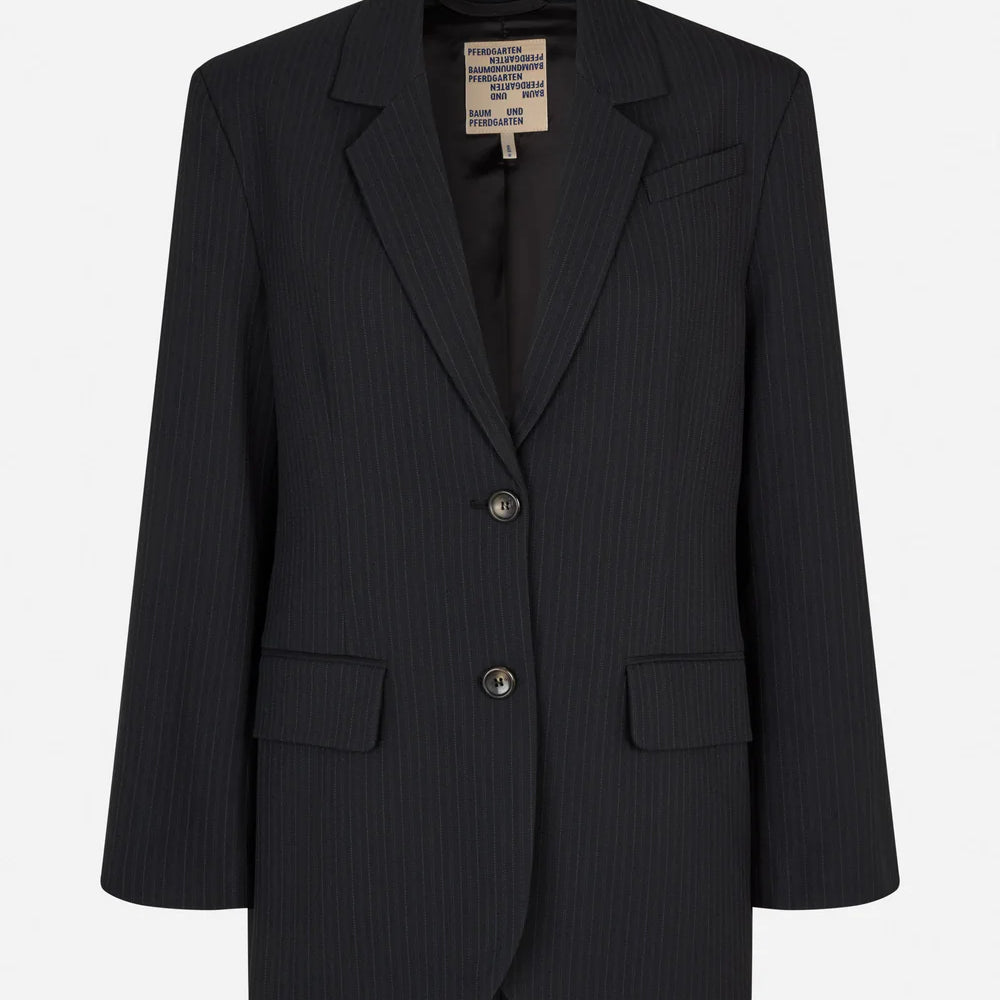 
                  
                    Bleona Blazer Blackish Pinstripe
                  
                