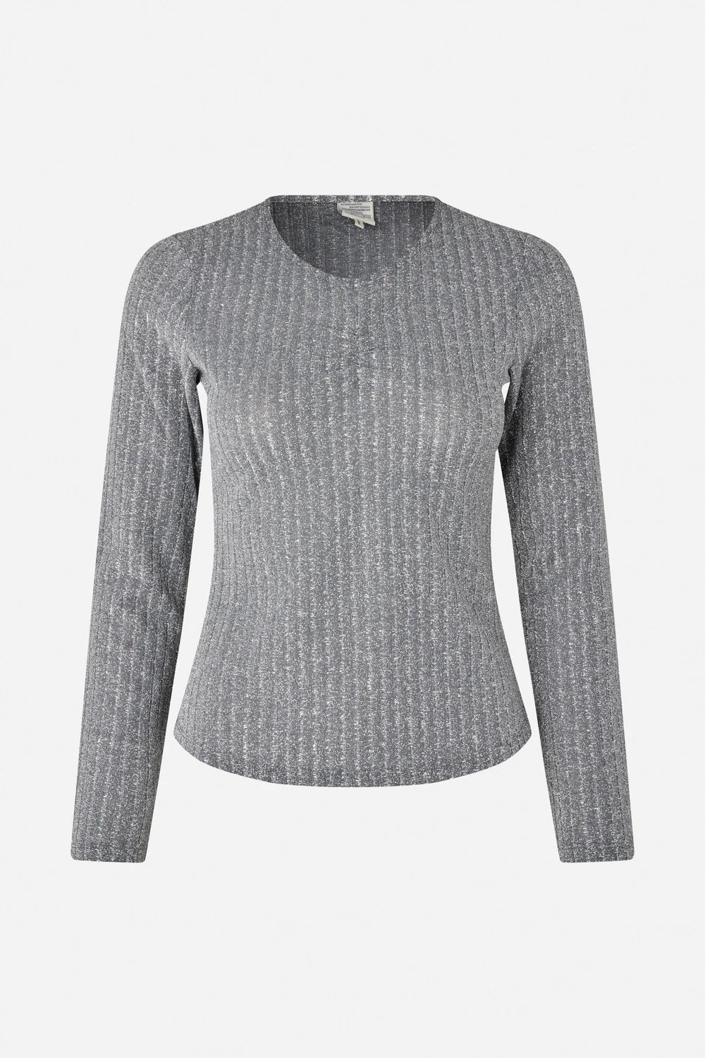 
                  
                    Jackai Silver Lurex Pinstripe Top
                  
                