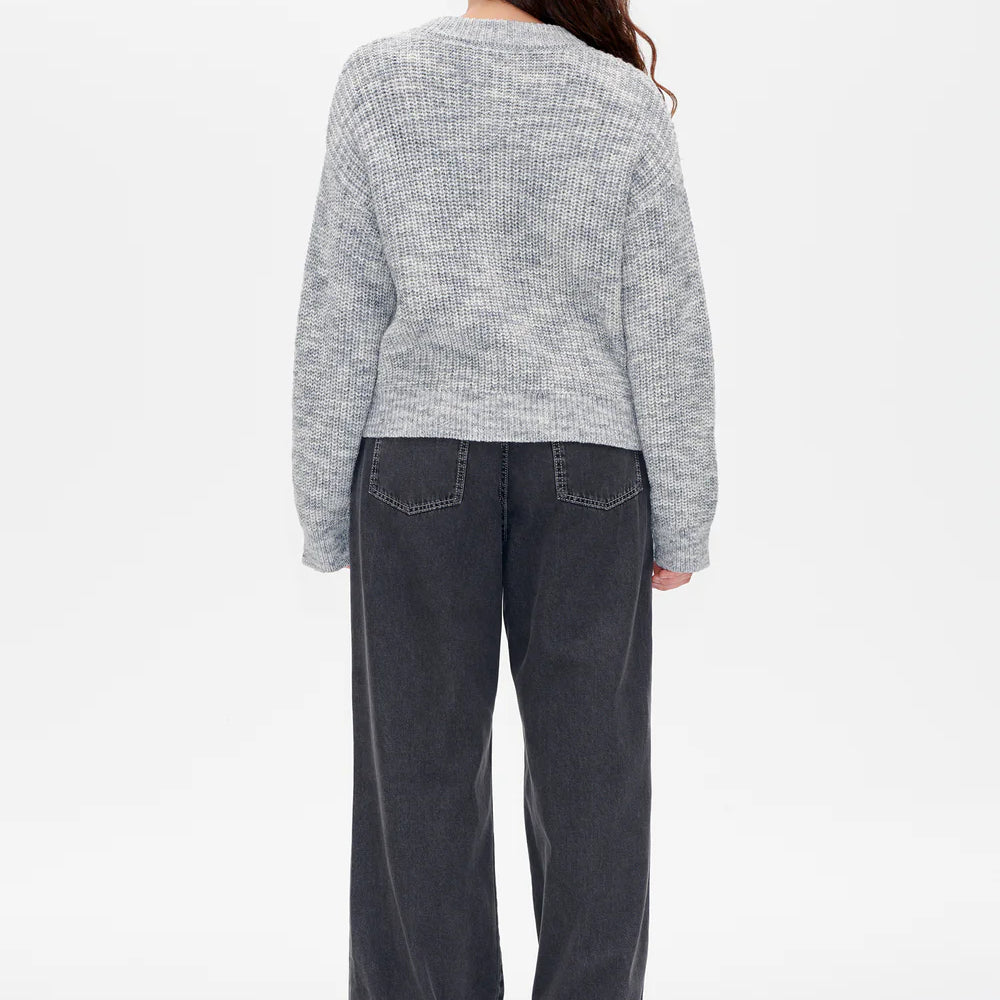
                  
                    Cat Cardigan Silvergrey Melange
                  
                