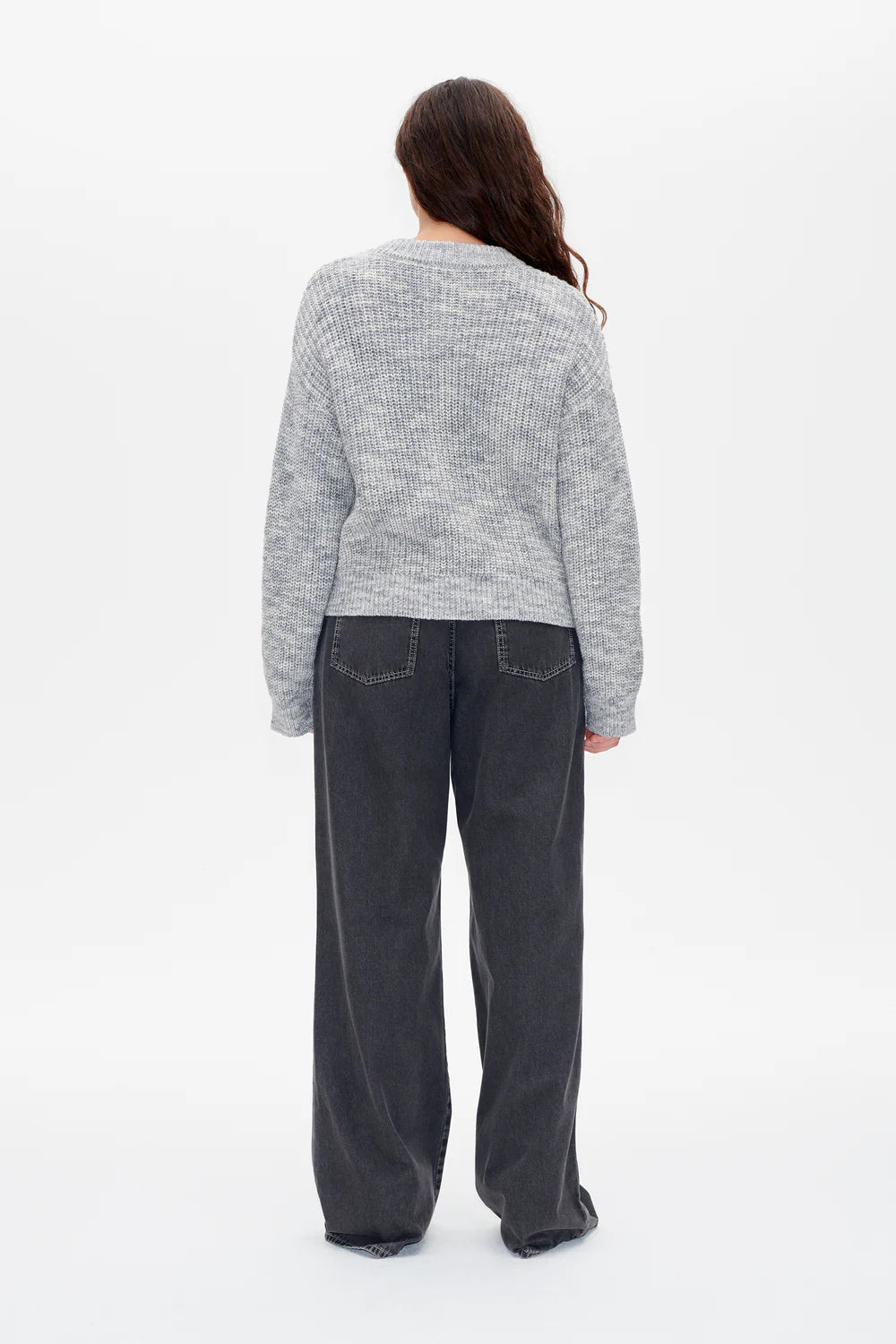 
                  
                    Cat Cardigan Silvergrey Melange
                  
                