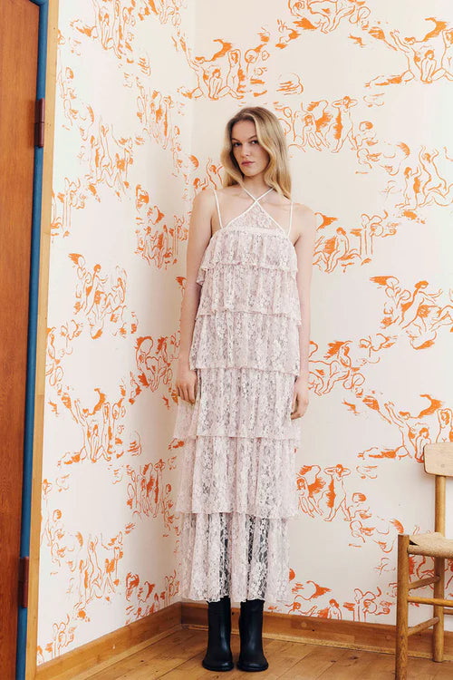 
                  
                    Annelise Dress White Sands
                  
                