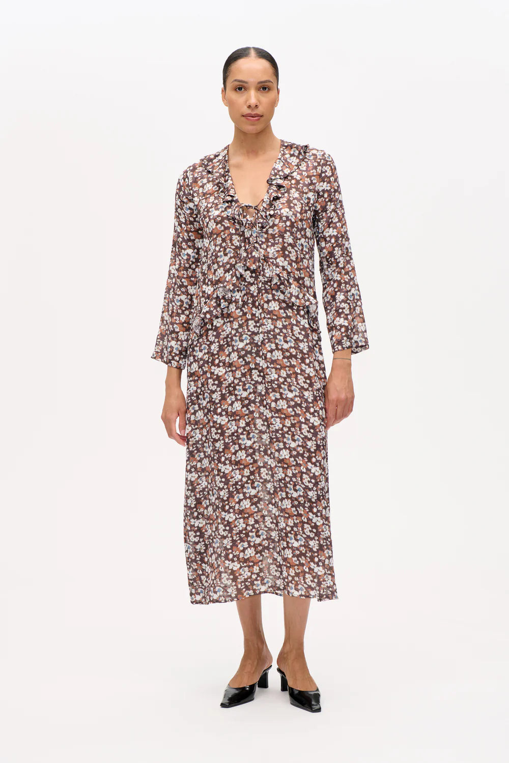Annicken Dress Rusty Autumn