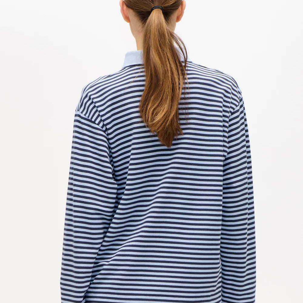 
                  
                    Jeanne Top Blue Stripe
                  
                