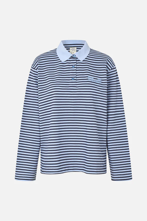 
                  
                    Jeanne Top Blue Stripe
                  
                