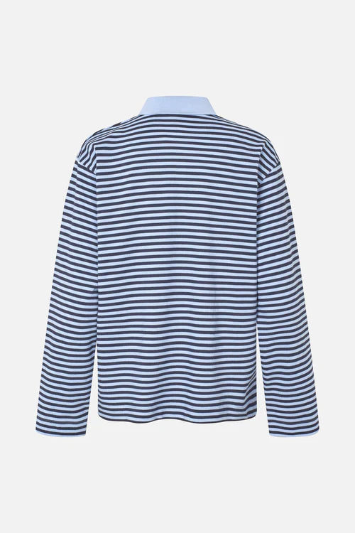 
                  
                    Jeanne Top Blue Stripe
                  
                