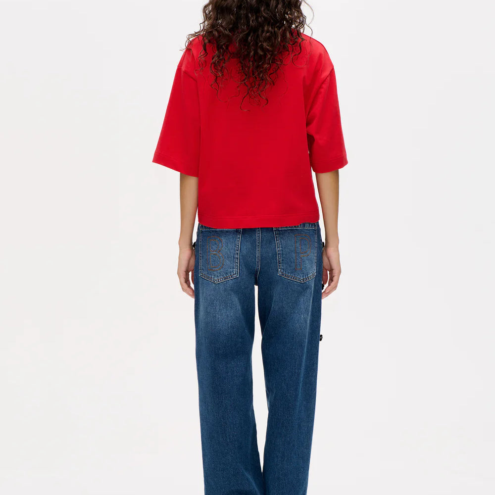 
                  
                    Jiana Crimson Red T-Shirt
                  
                