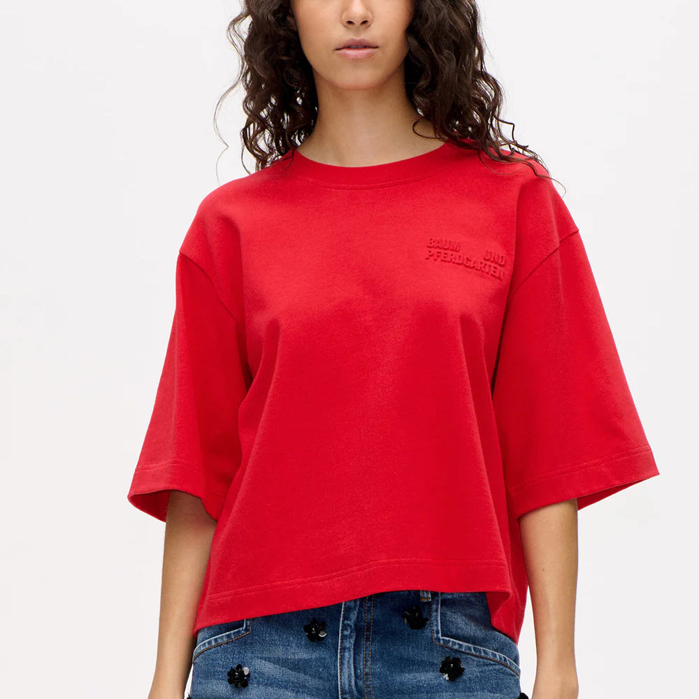 
                  
                    Jiana Crimson Red T-Shirt
                  
                