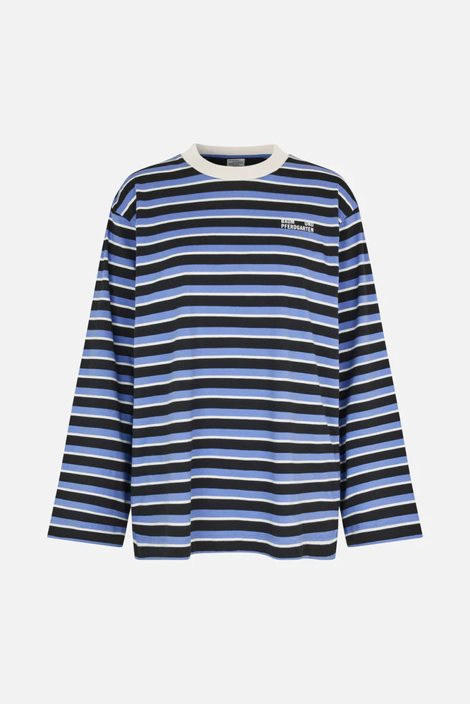 
                  
                    Jeevana Top Blue Black Stripes
                  
                