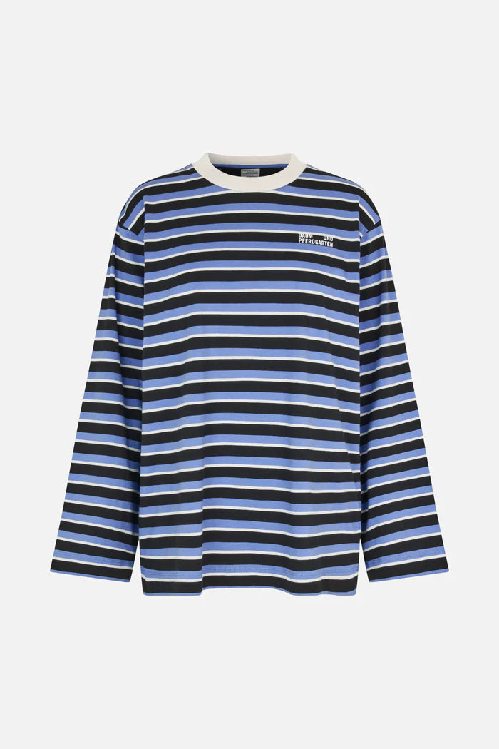 
                  
                    Jeevana Top Blue Black Stripes
                  
                