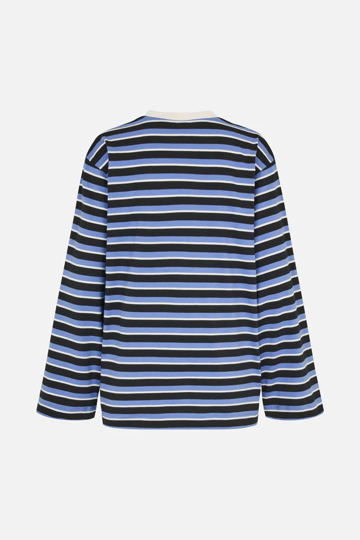 
                  
                    Jeevana Top Blue Black Stripes
                  
                