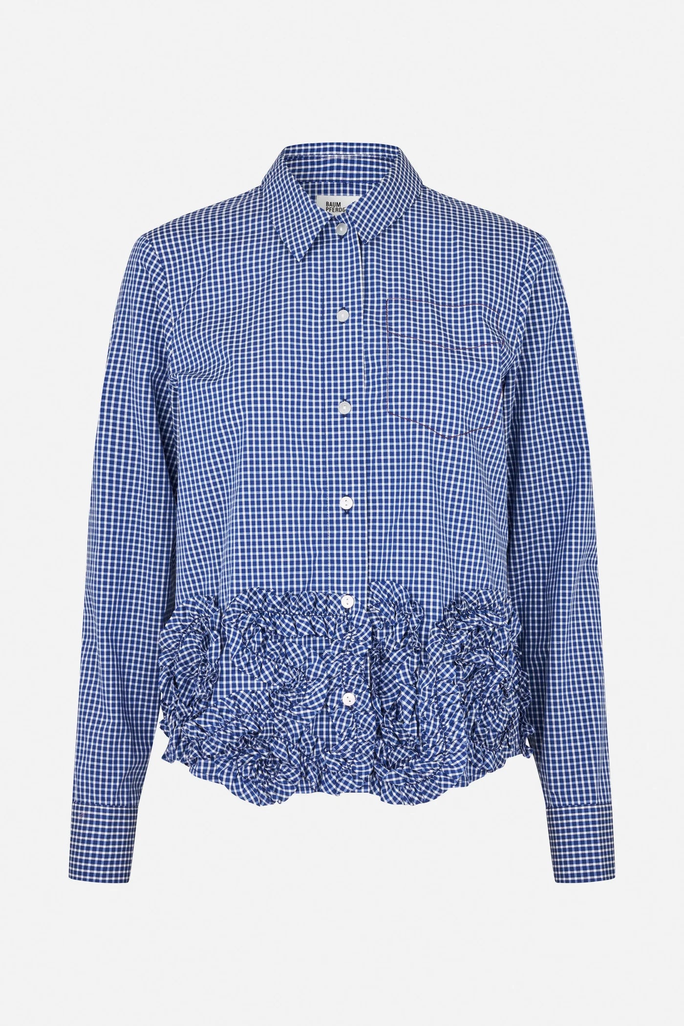 
                  
                    Mariel Shirt Mini Blue Check
                  
                