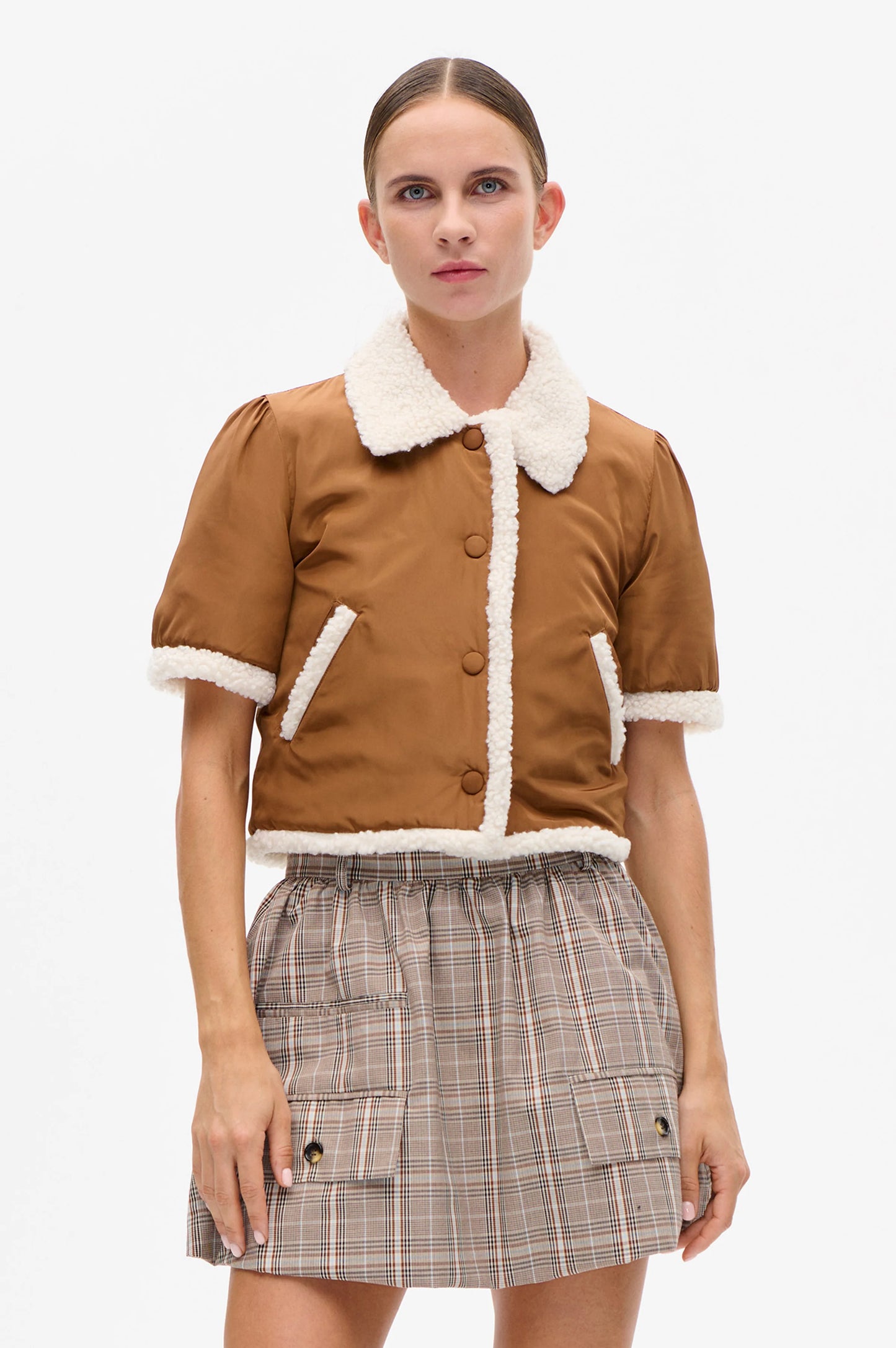 
                  
                    Jessi Blouse Camel Creme Mix
                  
                