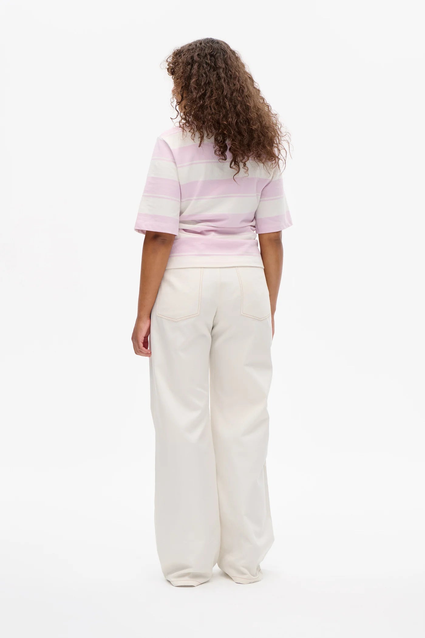 
                  
                    Judite T-Shirt Lilac Polo Stripes
                  
                