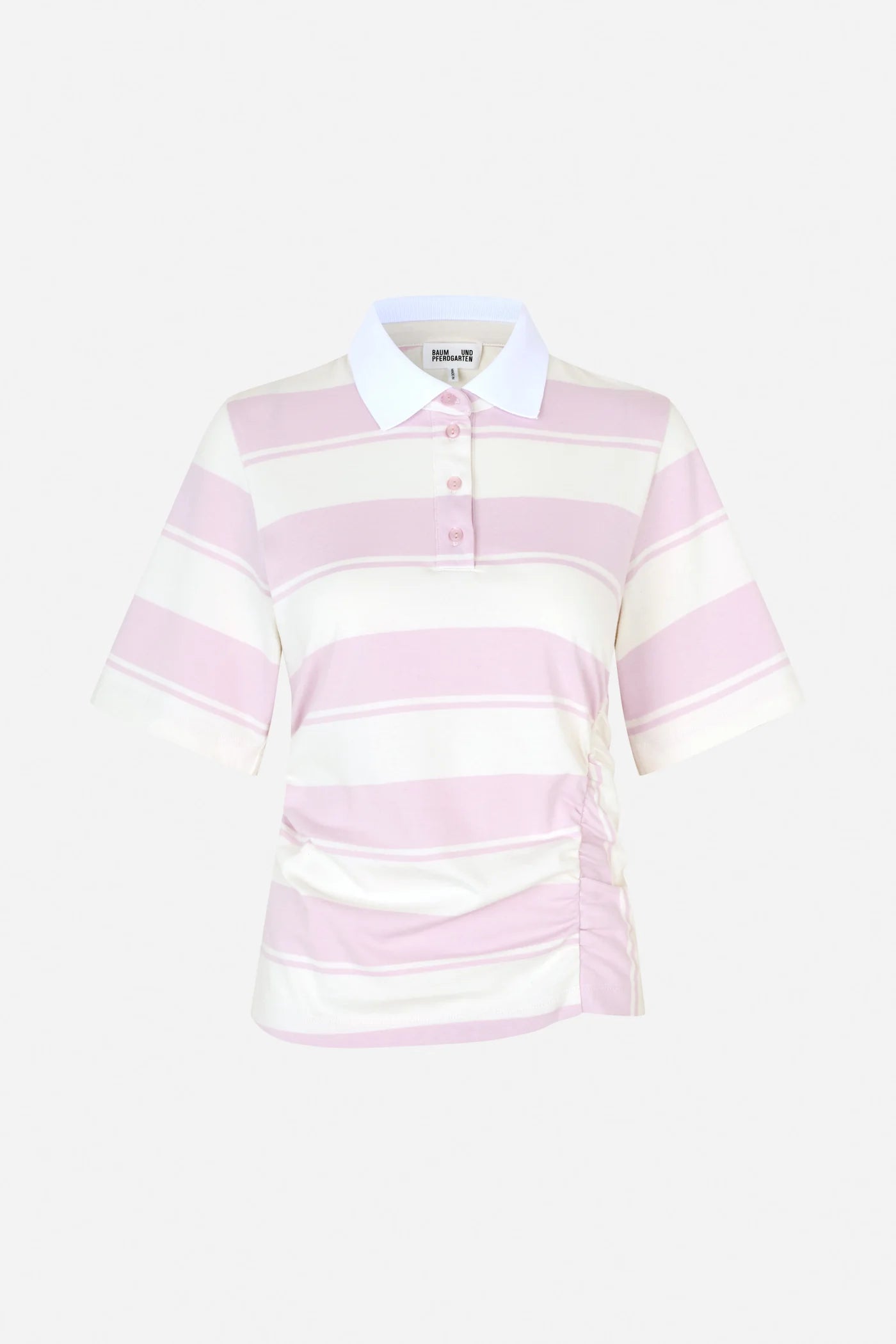 
                  
                    Judite T-Shirt Lilac Polo Stripes
                  
                