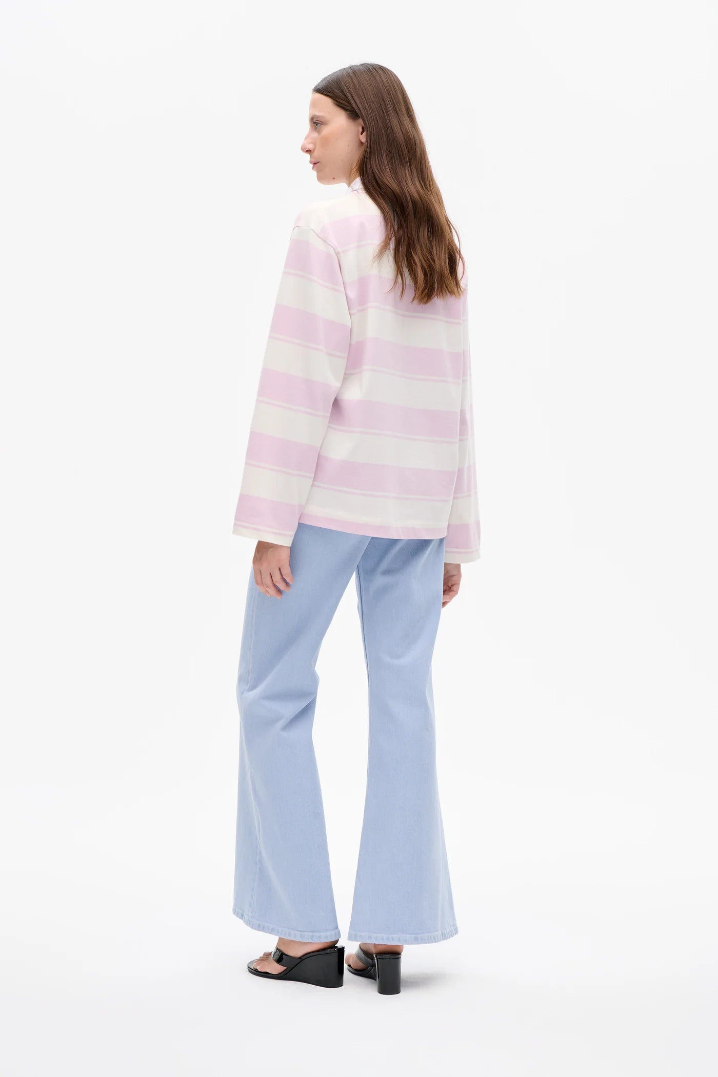
                  
                    Jeanne Top Lilac Polo Stripes
                  
                