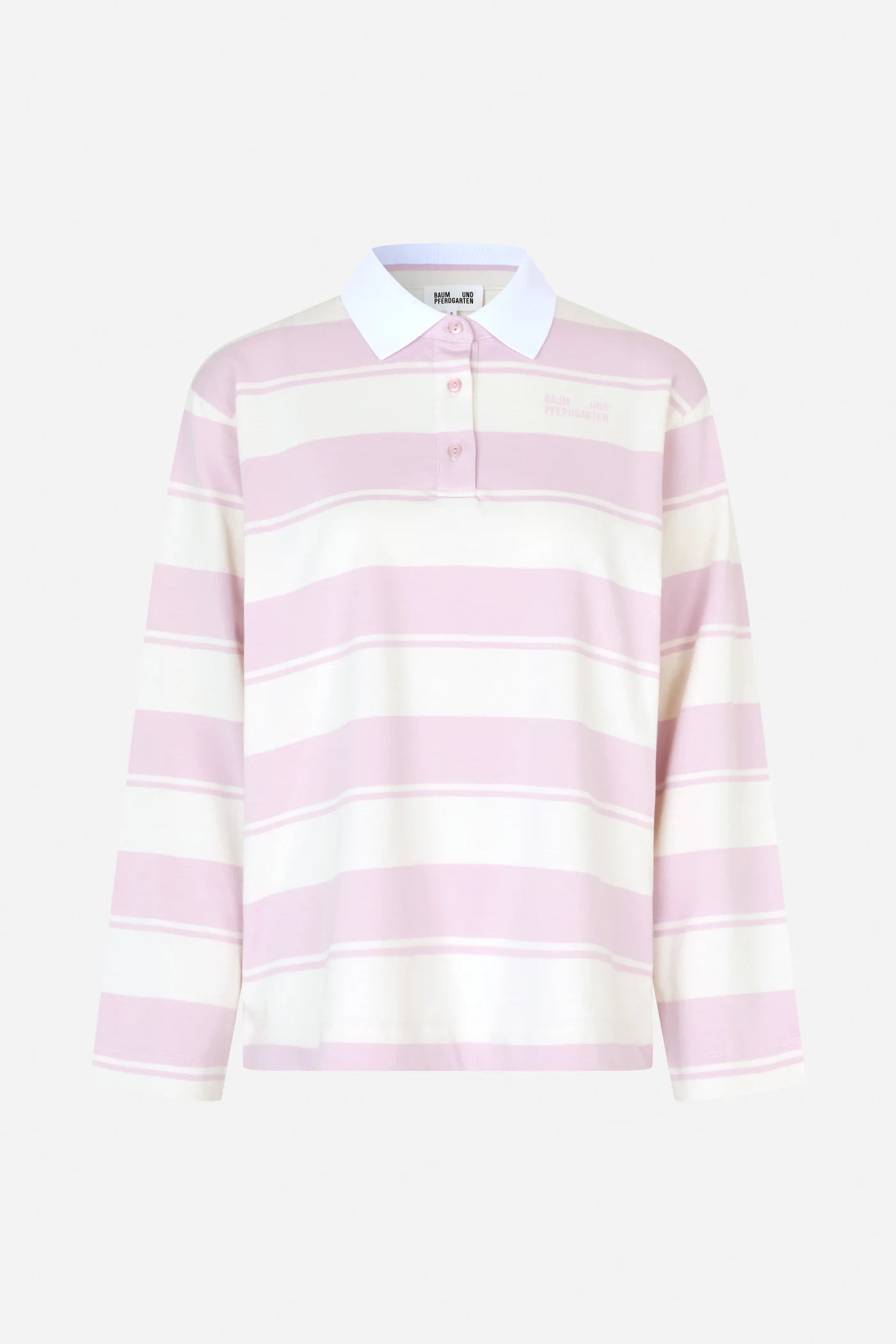 
                  
                    Jeanne Top Lilac Polo Stripes
                  
                