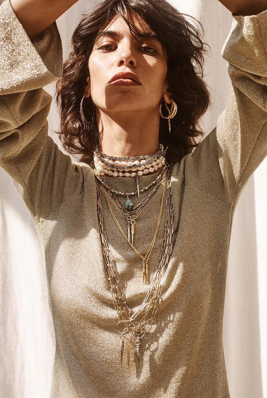 
                  
                    Nadav Gold Necklace
                  
                