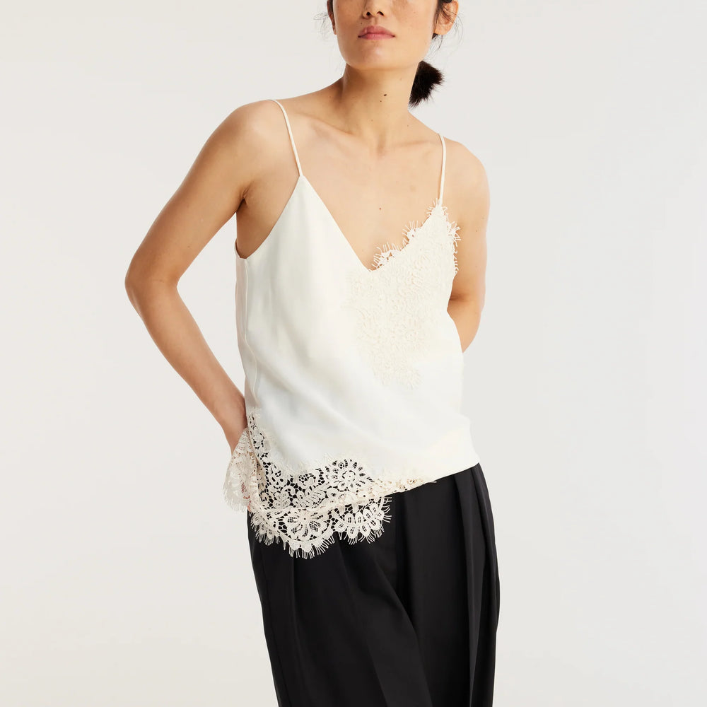 White lace camisole top cheap