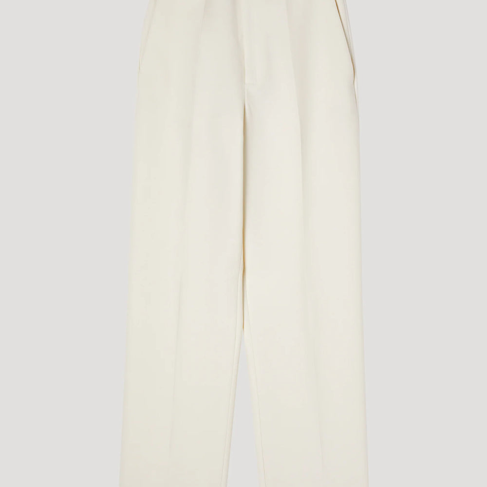 
                  
                    Tailored Wool Trousers Ivory
                  
                