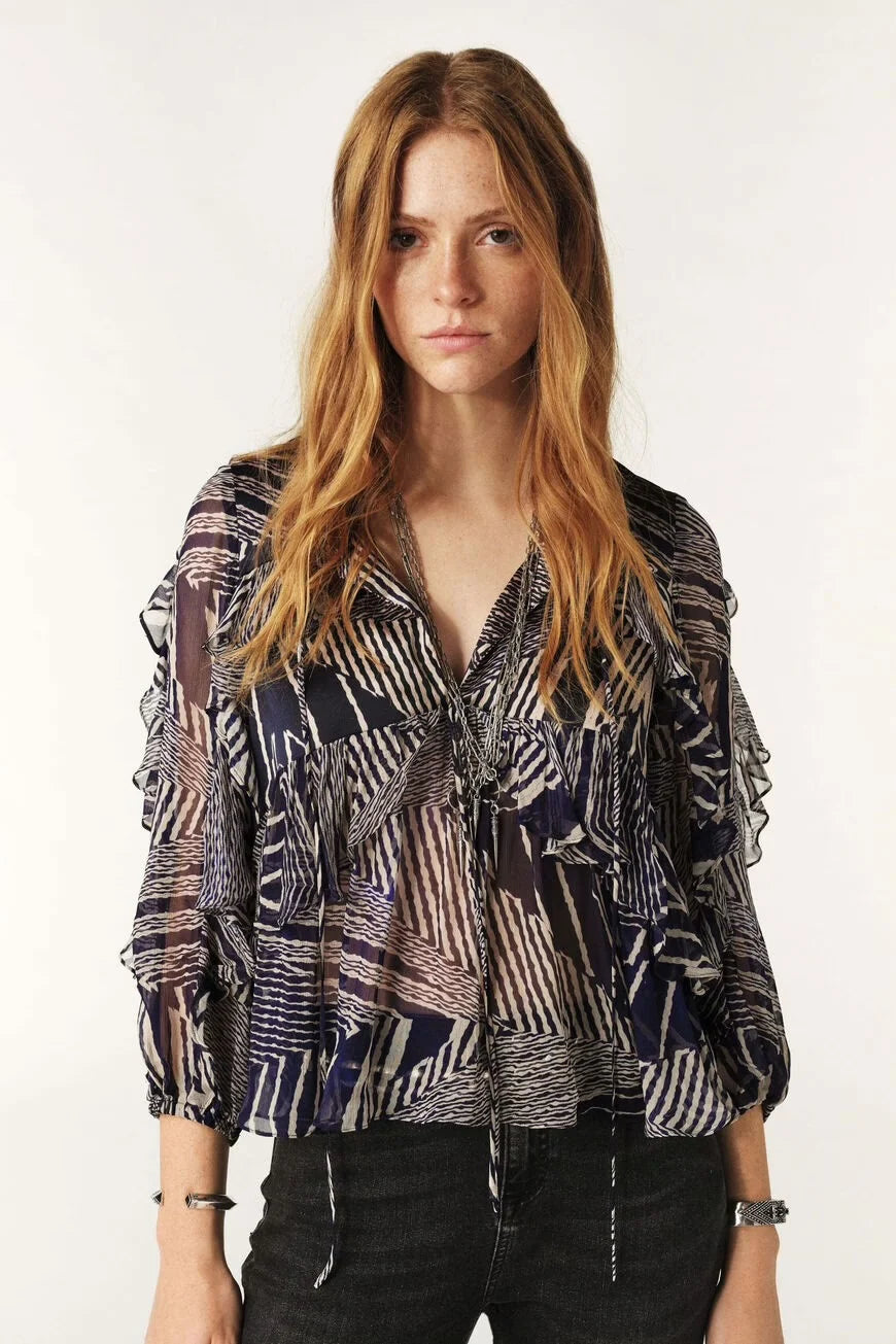 
                  
                    Angela Blouse Blue
                  
                