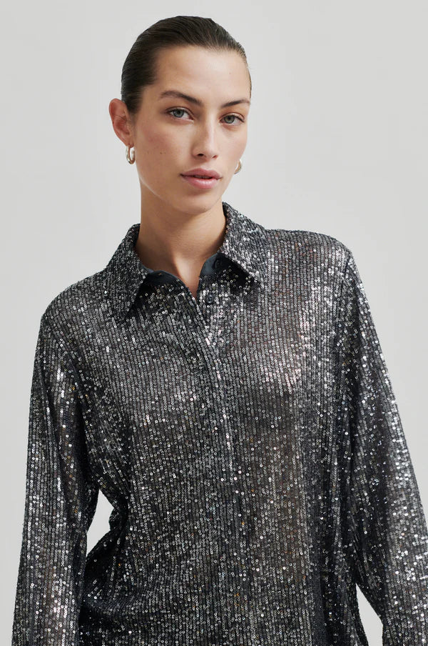 
                  
                    Moonshine Sequin Shirt
                  
                