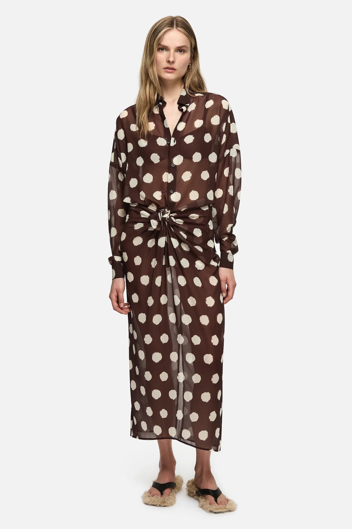 
                  
                    Linnea Shirt Brown
                  
                
