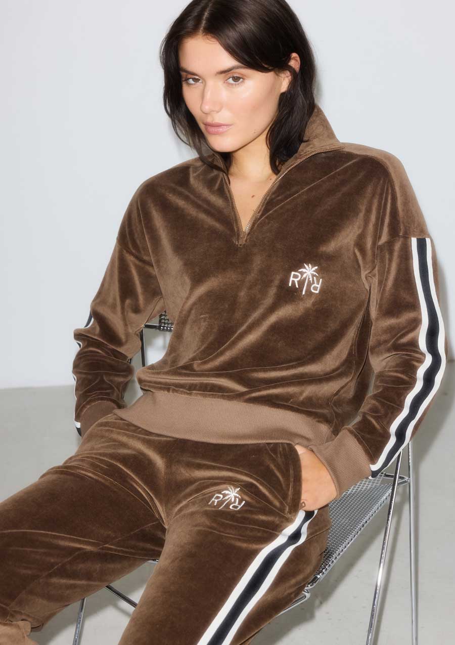 Cross Sweatshirt Brown