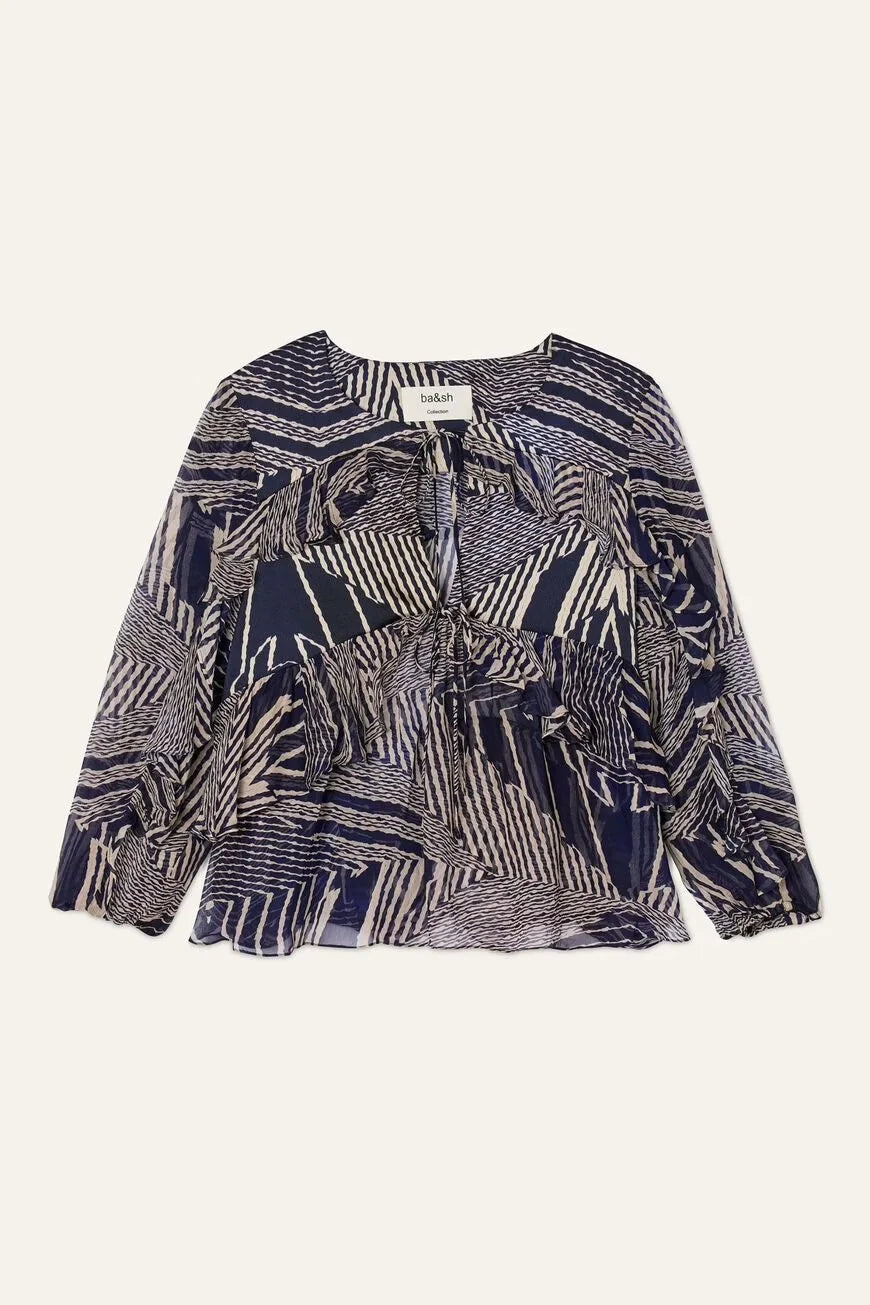 
                  
                    Angela Blouse Blue
                  
                