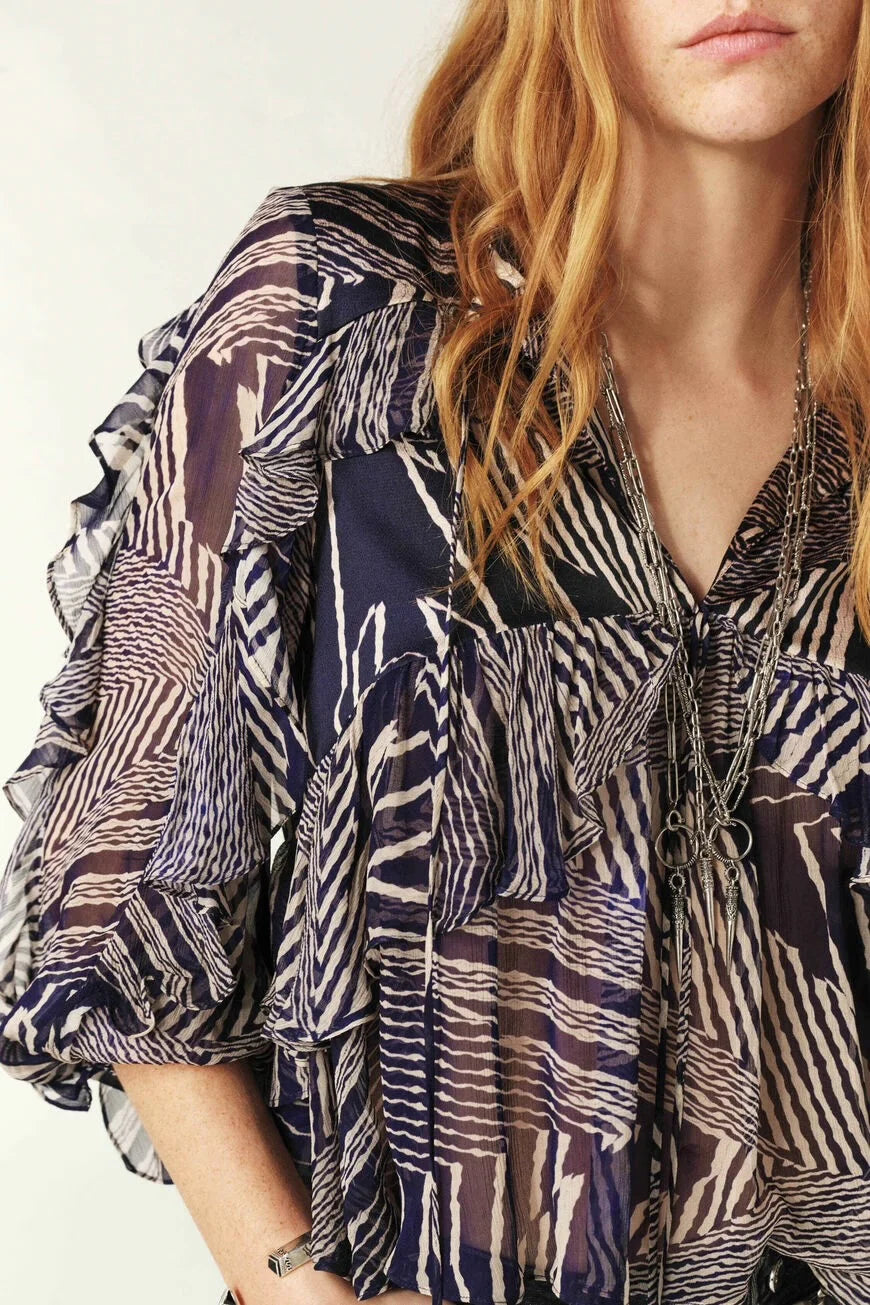 
                  
                    Angela Blouse Blue
                  
                