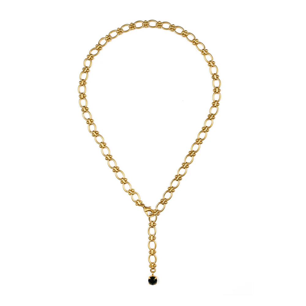 Anchor Chain Jet and Brushed Bronze
